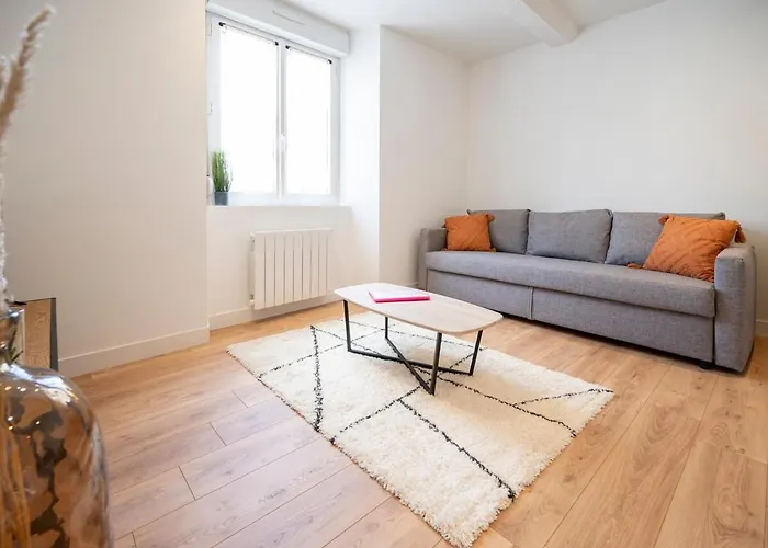 La Pause Boheme Deco Boisee En Centre Bourg Διαμέρισμα