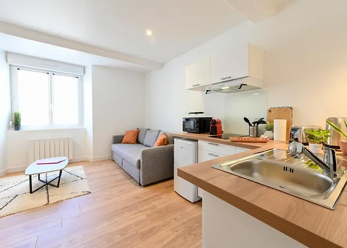 Διαμέρισμα La Pause Boheme Deco Boisee En Centre Bourg